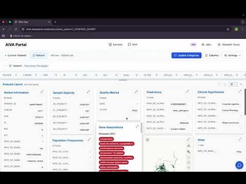 AIVA Portal - AI powered Tertiary Analysis Platform