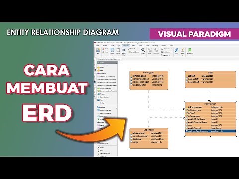 Creating an Entity Relationship Diagram (ERD) in Visual Paradigm - Futsal Field Rental System