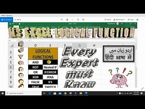 MS Excel Logical Functions made easy