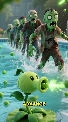 Lily pad - The pool Savior | #pvz2 #aistory#plantstory #plantsvszombies #zombie #lilypad