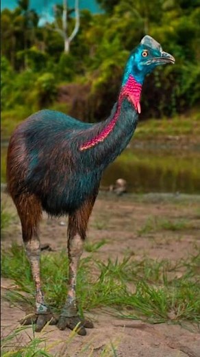 🐦 Cassowary: the rainforest’s most formidable bird#Cassowary