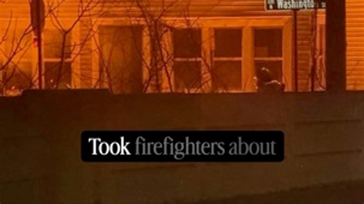 A fire in Marion sent two kids to the hospital and left four families without a place to stay. Firefighters say a space heater caused it. | WTHR-TV