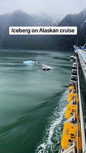 Icebergs on my Alaskan cruise! #iceberg #titanic #alaskancruise #cruisealaska #carnivalluminosa #carnivalcruise | Alex Roberson