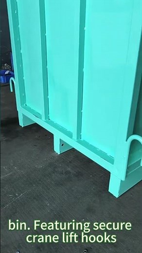 🚀 Streamline Industrial Waste Logistics with Heavy-Duty Steel Scrap Bins