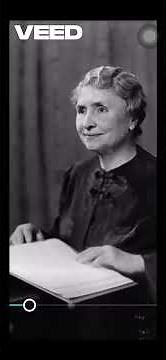 Hellen Keller- La mujer que superó las adversidades.