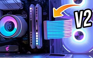 【Tech Tesseract】联力Lian Li Strimer Plus V2 桌搭, 评测 + 灯光Demo!（自动翻译）