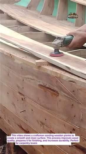 Satisfying Wood Sanding Process | Real Carpentry Work