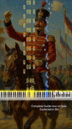 Radetzky March - Piano Tutorial for Advanced Players