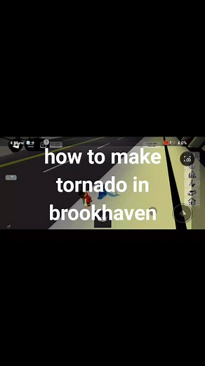 How to Make a Tornado in Brookhaven Roblox