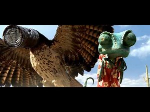 Rango - Hawk Attack Scene [4k 60fps]