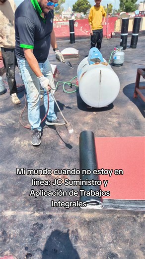 Suministros y Aplicación de Impermeabilizante prefabricado Fibra de vidrio 3.5 mm imperquimia. #impermeabilizante #impermeable #lluvias #cdmx #edomex