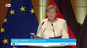 Merkel: 'Democracy must be lived, felt, protected'