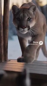 Woman's Act of Kindness Saves Starving Cougar and Cubs #rescue #emotional #animals