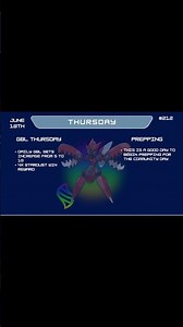 Thursday, June 18, Weekly Radar