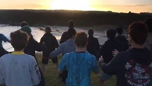 Our Form 3 boarders are nearing the end of their first year at Tibbs House. During Junior Activities Week, they camped out at Tawharanui Regional Park, performing some community service with the park rangers. On one particular morning, they greeted the day - and a majestic sunrise - with the School haka #grammarpride | Auckland Grammar School