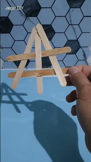 Popsicle Stick Hand Grenade Throw Exploding Ninja Star | #diy #shorts