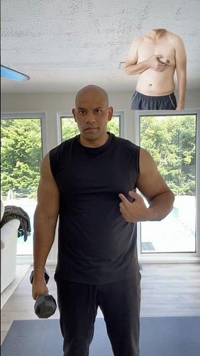 How to Lose Man Boobs Fast (Chest Fat Workout at Home)