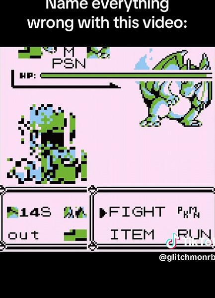 So I’ve been doing some glitches in Poekmon Red/Blue. Just thought I’d give you a look as to what I’m looking into right now #missingno #gen1 #glitches #gameboy hope this really gives people a lot of nostalgia.