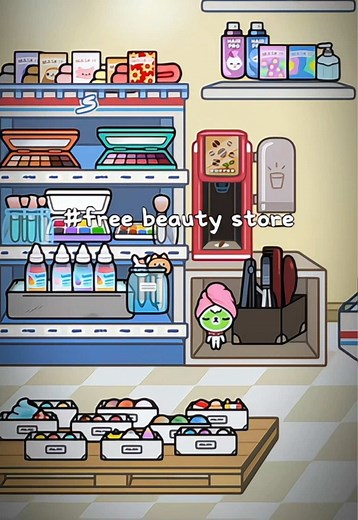 Exploring the Free Beauty Store in Toca Boca World
