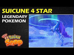 Suicune 4 star | Legendary Pokemon | Shiver Snowfields | New Pokemon Snap Guide & Walkthrough