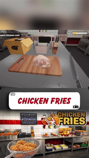 Tôi chính là tôii🍗🍗 #chickenfries #ddat14game