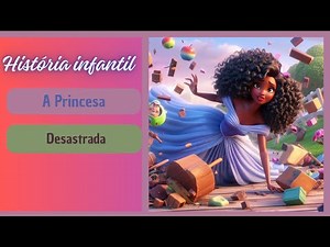 História Infantil - A Princesa Desastrada