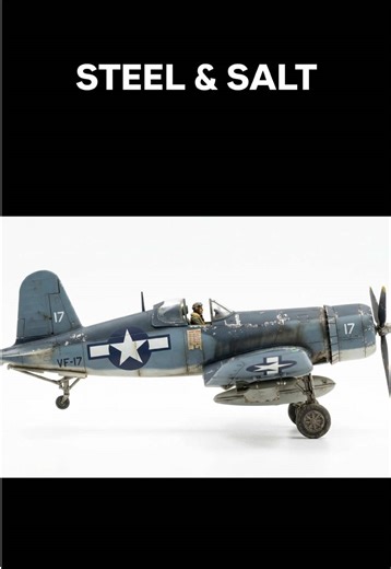 New release of the 'STEEL & SALT' collection is out now with the VOUGHT F4U CORSAIR, the battle begins ⚔️🔥 #miniatures #ww2 #stl #3dprinting #dioramas