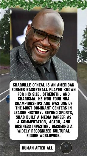 Shaquille O’Neal’s Dominance and Personality Beyond the Basketball Court#shaquilleoneal #facts