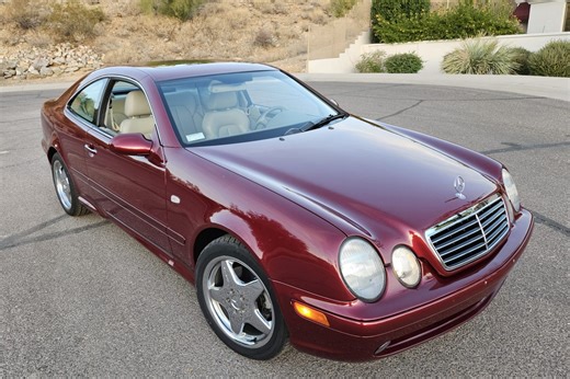 26k-Mile 1999 Mercedes-Benz CLK430 Coupe