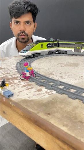 Lego High Speed Passenger Train Crazy Run Brave Boy Cycle