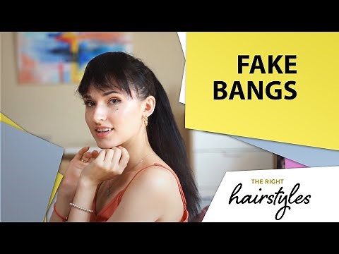 How to Fake Bangs - DIY Tutorial