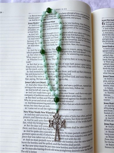 Handmade Anglican Protestant Prayer Beads – Anglican Rosary – Malaysian Jade - Etsy