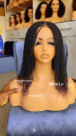 Perruque twists : tuto Mme Lo pour cheveux naturels