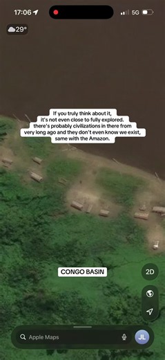 If you truly think about it, it's not even close to fully explored. there's probably civilizations in there from very, very long ago and they don't even know we exist, same with the Amazon. #congobasin #congo #congoriver