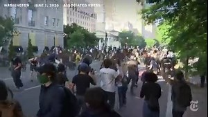 Tear Gas Clears Path for Trump to Visit Church