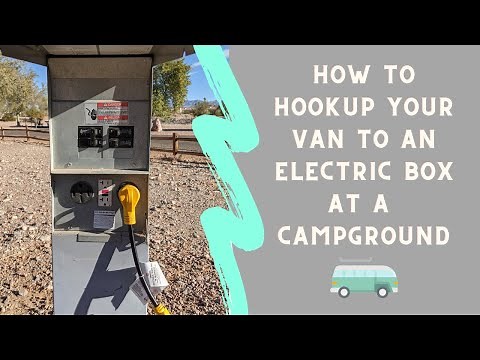 How to Use Electric Hookups at a Campground | No Build Minivan Camper Conversion | Van Life