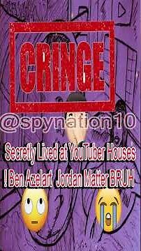 Secretly Lived at YouTuber Houses Ben Azelart Jordan Matter BRUH ! cringe series please stop