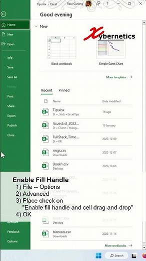 AutoFill Won't Work as Expected in Excel - Excel Tips and Tricks #shorts
