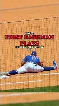 Top 15 First Baseman Plays in MLB History | Part 2