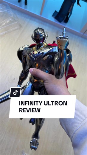 INFINITY ULTRON REVIEW 🔥 #infinityultron #ultron #ageofultron #hottoys #ironman