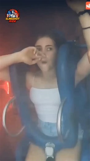 They Passed Out Mid-Air! 😵🎡 #ride #girl #viral #slingshot #reels #shorts Description: Two friends take the slingshot ride… and one completely passes out halfway up! Hashtags: #SlingshotFails #PassedOutOnRide #SlingshotRideUSA #CrazyRideReactions #ThemeParkThrill #ExtremeMoments #FunnyRide Disclaimer: This video is for entertainment purposes only. All rides are operated by trained professionals with proper safety equipment. Do not attempt anything unsafe. Viewer discretion advised for intense r