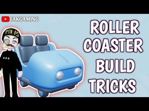 Roller coaster build hacks | Heartopia #Heartopia #Heartopiarollercoaster
