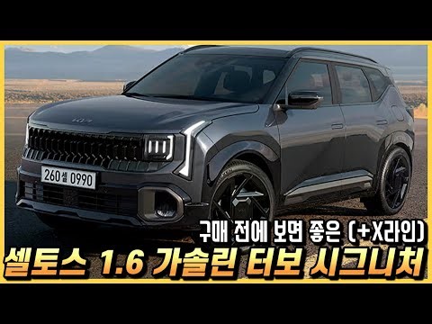 Detailed options for the new Seltos popular Signature + X-Line grade, including tax, actual purch...