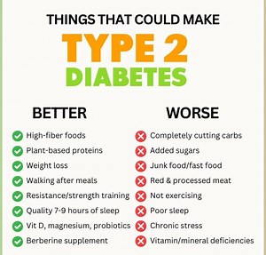 # things that could make type 2 Diabetes | Iwosan aara lododo