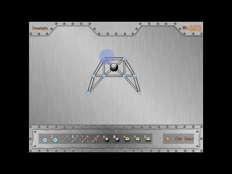 Moon lander structural design using Truss Me!