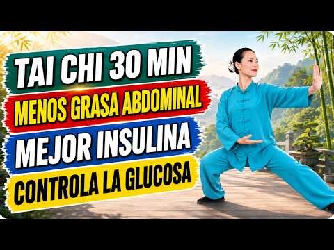 30 min of Tai Chi to reduce belly fat, insulin resistance, and control glucose