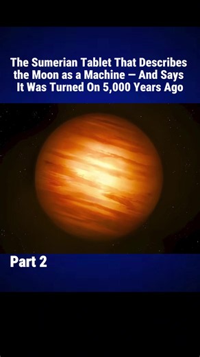 The Sumerian Tablet That Describes the Moon as a Machine — And Says It Was Turned On 5,000 Years Ago Part 2 #new #news #foryoupage #history #tiktok