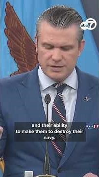 "Iran is badly losing," says Sec. Pete Hegseth