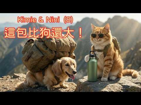 Nini & Kimie 的山林大冒險：用短腿征服高峰！Nini & Kimie’s Mountain Adventure: Conquering the Peak with Short Legs!