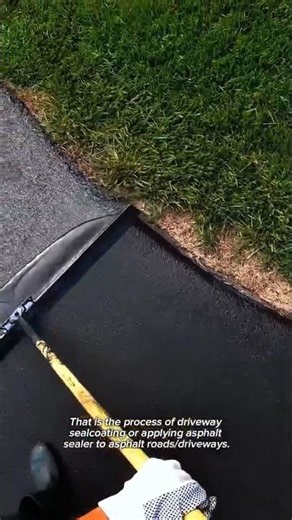 Driveway Sealing Process
